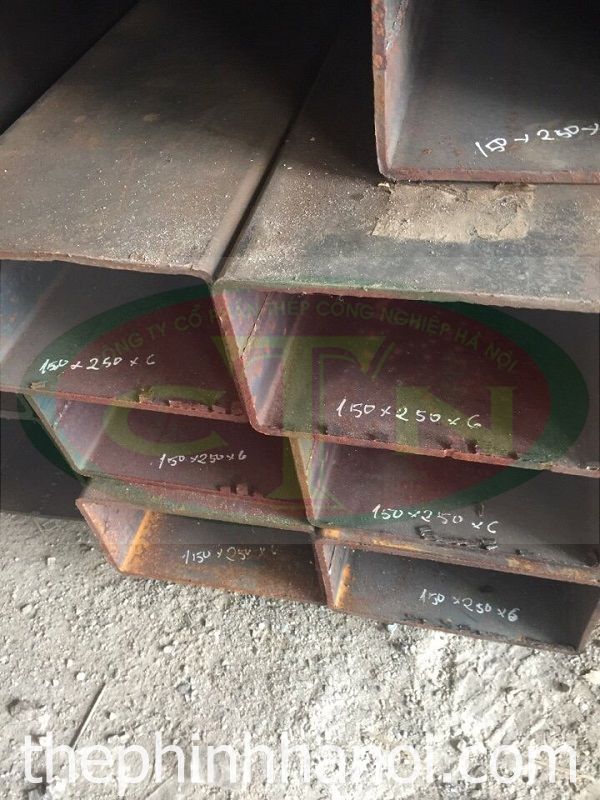 Thép hộp đen 100 x 100 x 2.8 x 6m