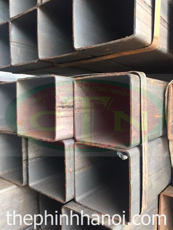 Thép hộp đen 100 x 100 x 3.8 x 6m