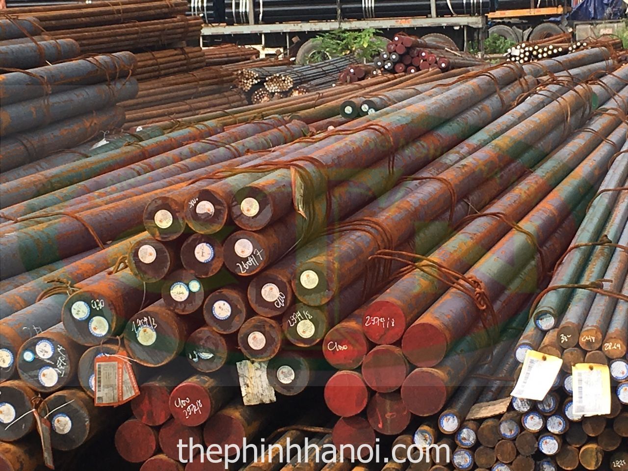 Thép tròn chế tạo S45C: F160 x 6m